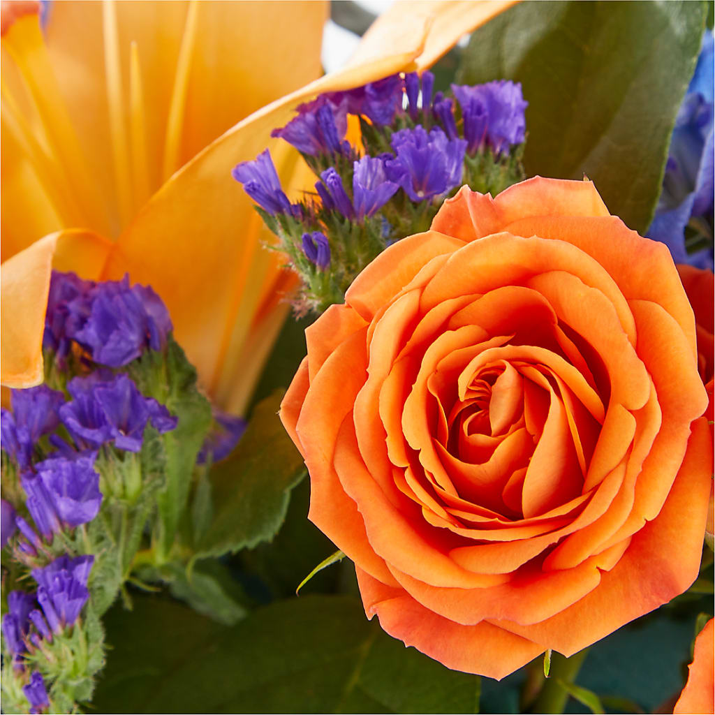 Radiant Citrus Box Bouquet – Everything Nice By Colene, Stilwell OK