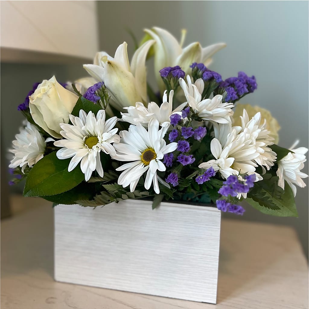 Beyond Blue Box Bouquet – Everything Nice By Colene, Stilwell OK