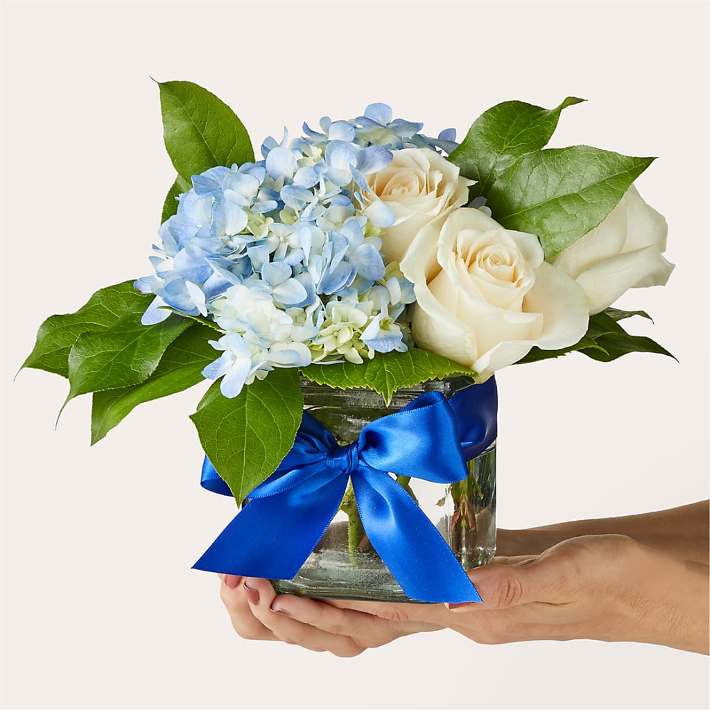 Sky Blue Delight Bouquet – Everything Nice By Colene, Stilwell OK
