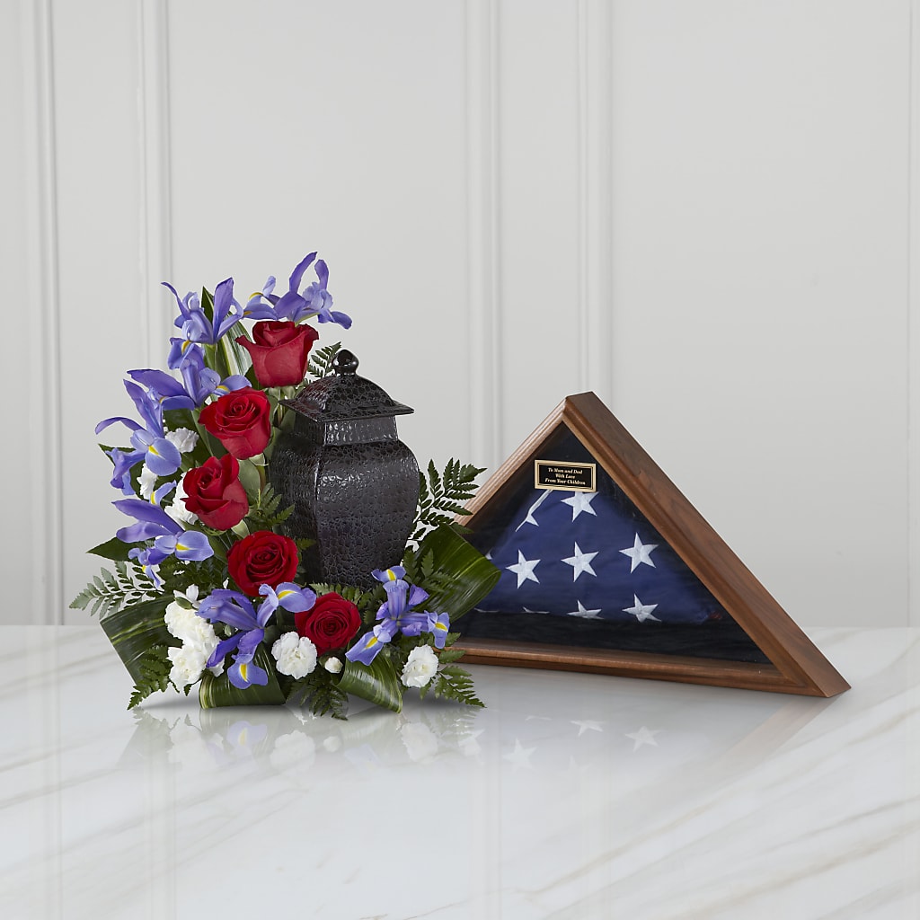 Patriotic Tribute Arrangement – Everything Nice By Colene, Stilwell OK