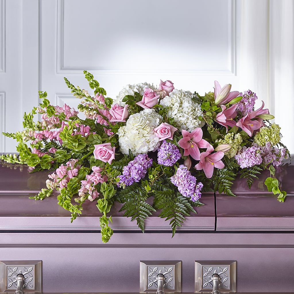 Life's Gratitude Casket Spray – Everything Nice By Colene, Stilwell OK