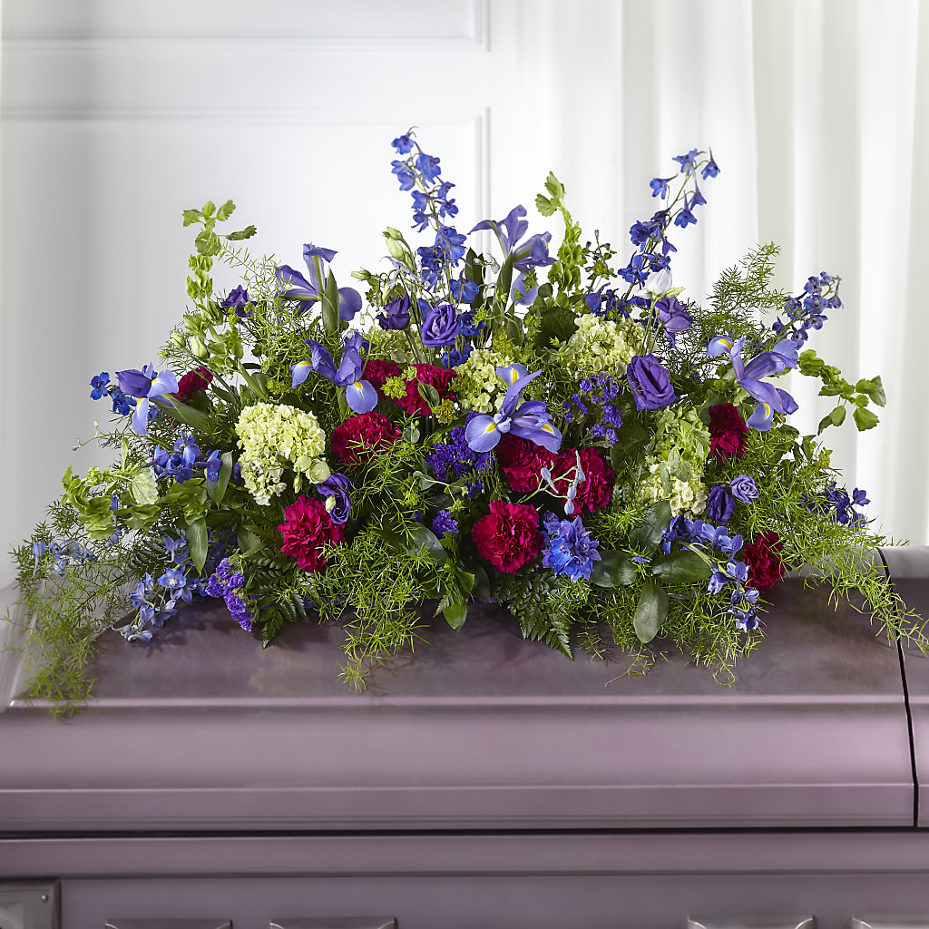 Always Treasured Casket Spray – Everything Nice By Colene, Stilwell OK
