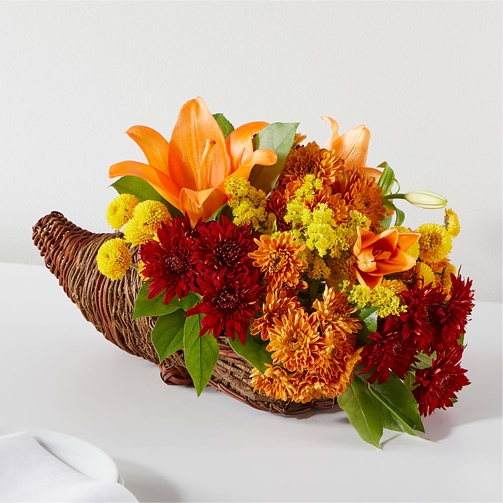 Bouquet of Blessings Cornucopia – Everything Nice By Colene, Stilwell OK