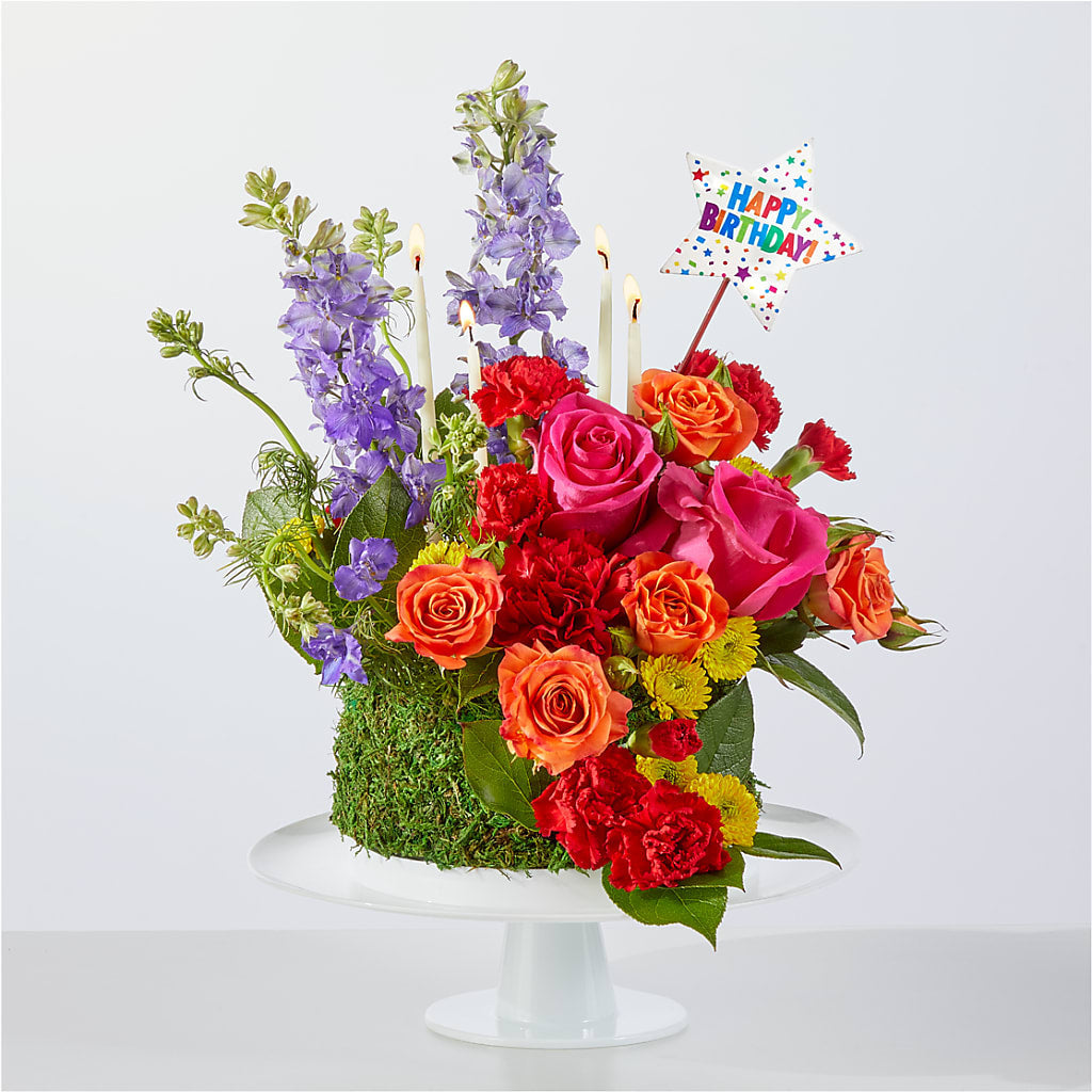 Best Year Yet Floral Cake – Everything Nice By Colene, Stilwell OK
