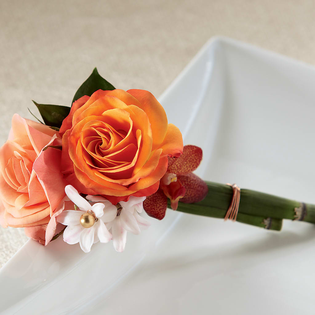 Sunset Dream Boutonniere – Everything Nice By Colene, Stilwell OK