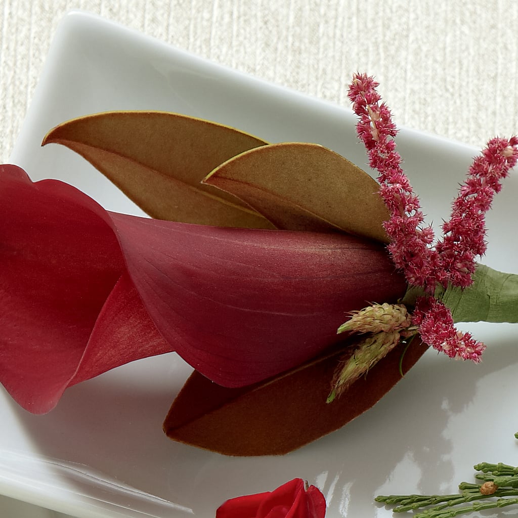 Red Calla Boutonniere – Everything Nice By Colene, Stilwell OK