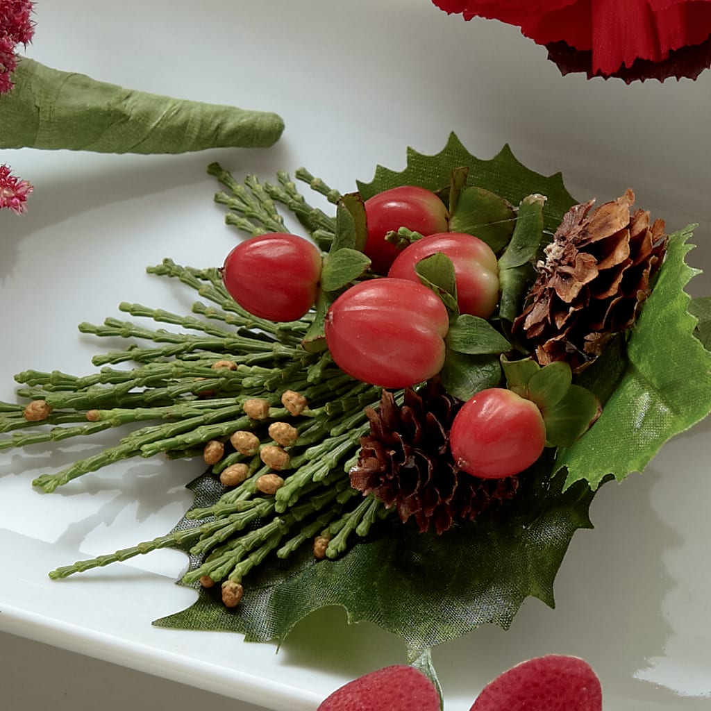 Red Berry Boutonniere – Everything Nice By Colene, Stilwell OK