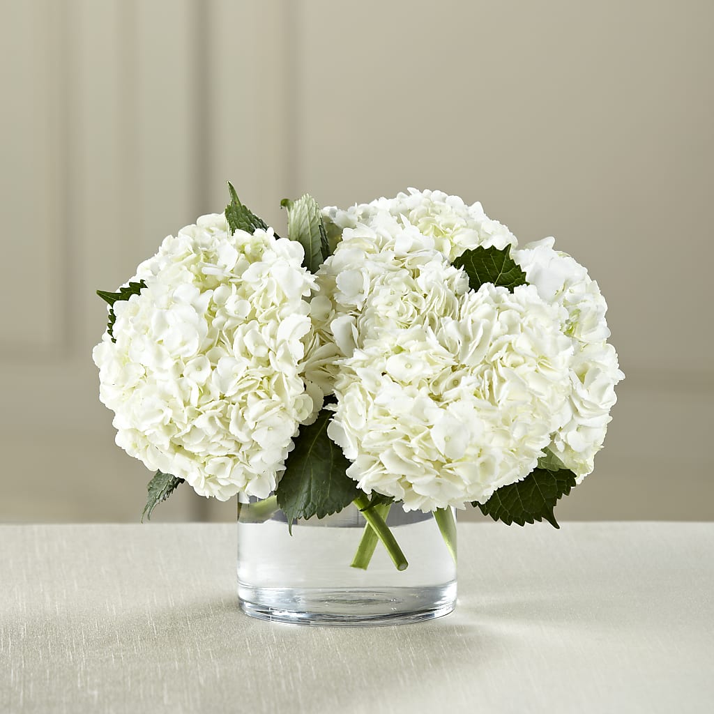 White Hydrangea Bouquet – Everything Nice By Colene, Stilwell OK