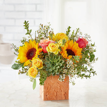 Sunflower Season Bouquet –  Everything Nice By Colene, Stilwell OK