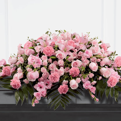 Garden of Comfort Casket Spray (Standard) –  Everything Nice By Colene, Stilwell OK