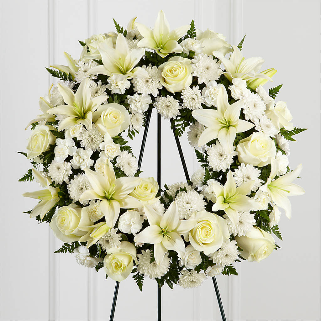 Treasured Tribute Wreath –  Everything Nice By Colene, Stilwell OK
