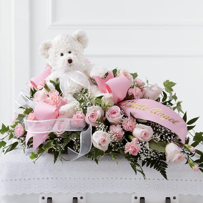 Touch of Sympathy Casket Spray –  Everything Nice By Colene, Stilwell OK