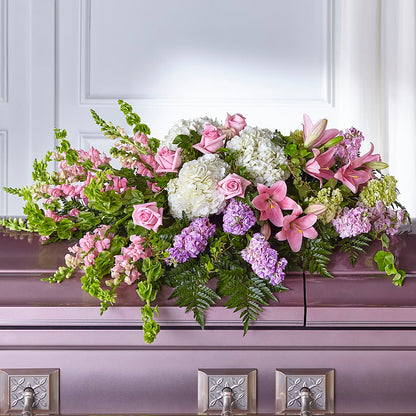 Life's Gratitude Casket Spray –  Everything Nice By Colene, Stilwell OK