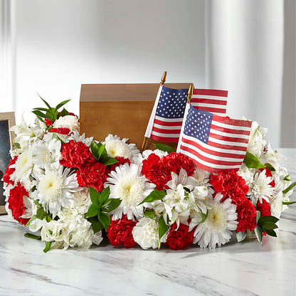 Spirit of Patriotism Cremation Adornment –  Everything Nice By Colene, Stilwell OK