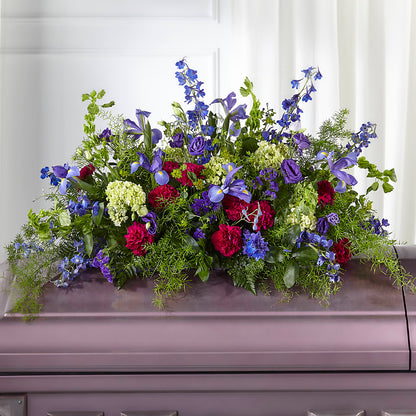 Always Treasured Casket Spray –  Everything Nice By Colene, Stilwell OK