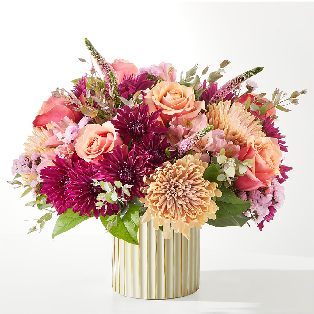 Berry Cobbler Bouquet with Ivory Vase –  Everything Nice By Colene, Stilwell OK