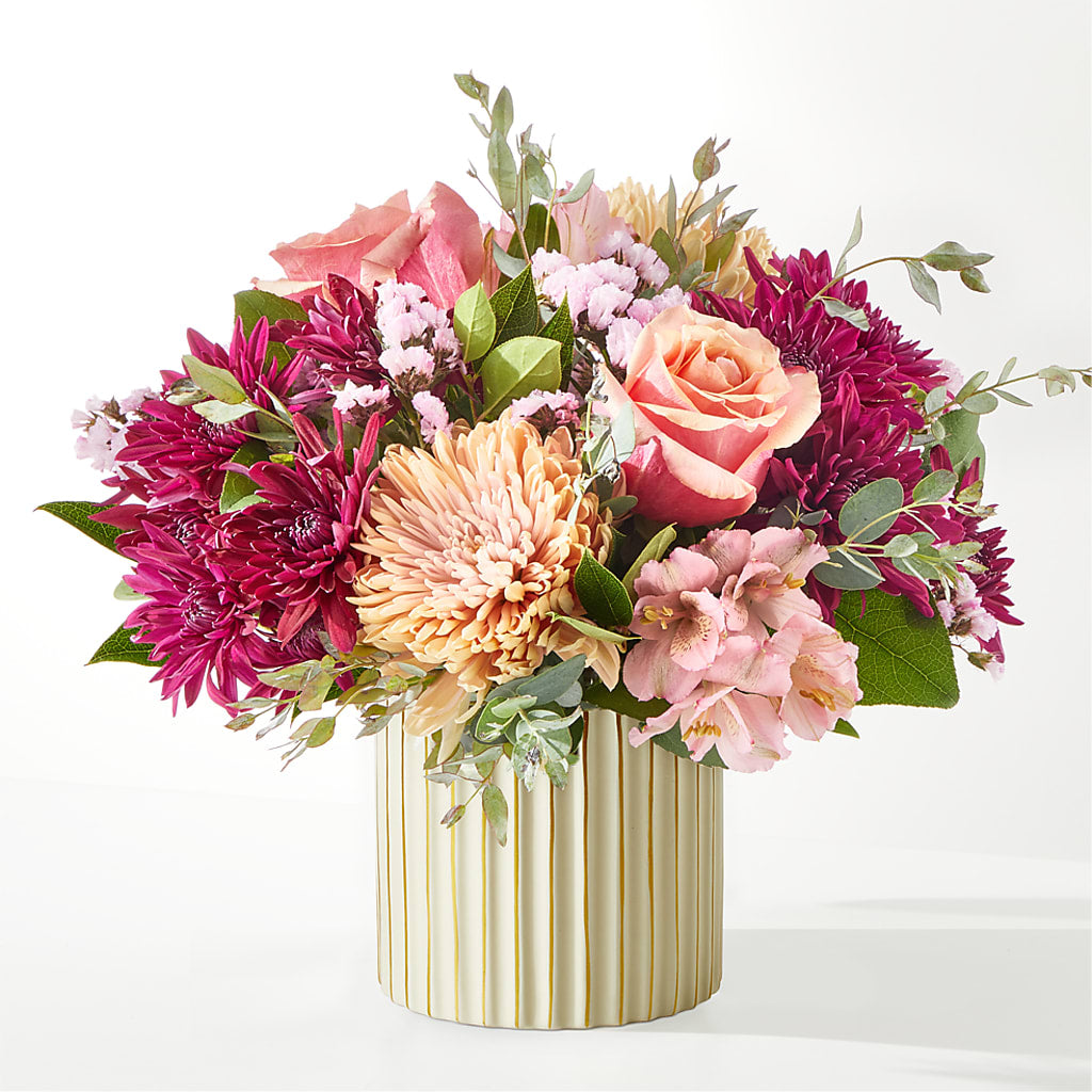 Berry Cobbler Bouquet with Ivory Vase –  Everything Nice By Colene, Stilwell OK