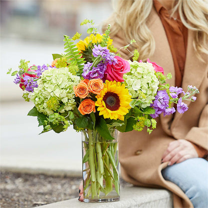 Vibrant Greetings Bouquet –  Everything Nice By Colene, Stilwell OK
