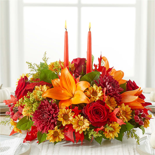 Autumn's Embrace Centerpiece –  Everything Nice By Colene, Stilwell OK