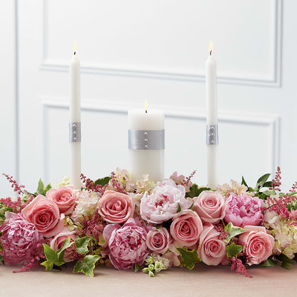 Worldwide Romance Unity Candle Arrangement –  Everything Nice By Colene, Stilwell OK