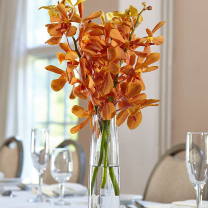 Orange Mokara Bud Vase –  Everything Nice By Colene, Stilwell OK